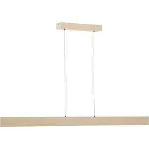 Béžové LED závěsné svítidlo s kovovým stínidlem Boadella – Kave Home obraz