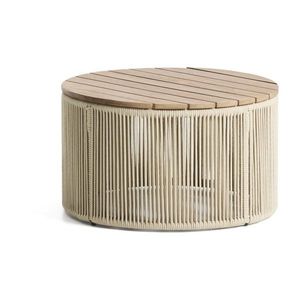 Kulatý zahradní konferenční stolek s deskou z akácie ø 60 cm Dandara – Kave Home obraz