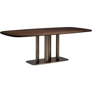 Jídelní stůl v dekoru ořechu 100x180 cm Melvar – Kave Home obraz