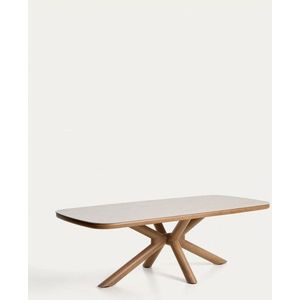 Zahradní jídelní stůl s keramickou deskou 110x240 cm Mirtia – Kave Home obraz