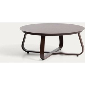 Kovový kulatý zahradní konferenční stolek ø 80 cm Tamaris – Kave Home obraz