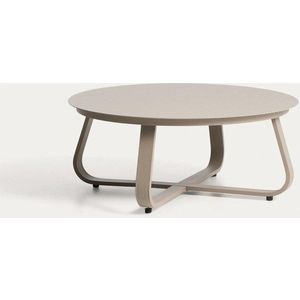 Kovový kulatý zahradní konferenční stolek ø 80 cm Tamaris – Kave Home obraz