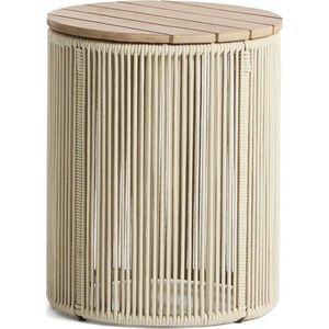 Kulatý zahradní stolek s deskou z akácie ø 40 cm Dandara – Kave Home obraz