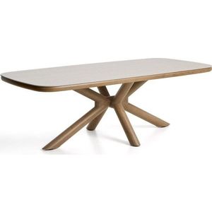 Zahradní jídelní stůl s keramickou deskou 110x240 cm Mirtia – Kave Home obraz