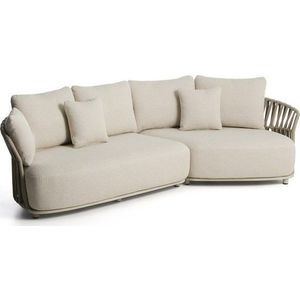 Béžová/taupe čalouněná zahradní pohovka Osani – Kave Home obraz