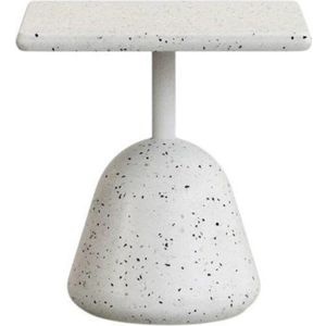 Zahradní konferenční stolek s terrazzo deskou 44x44 cm Saura – Kave Home obraz