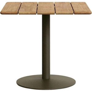 Zahradní jídelní stůl s deskou z akácie 80x80 cm Esilda – Kave Home obraz