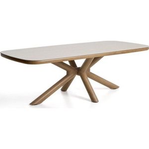 Zahradní jídelní stůl s keramickou deskou 110x240 cm Mirtia – Kave Home obraz