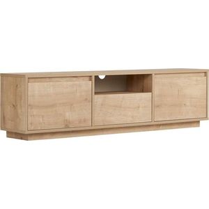 TV stolek v dekoru dubu v přírodní barvě 160x42x30 cm Sentinel – Kalune Design obraz