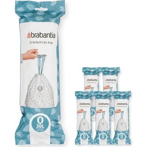 Stahovací pytle na odpadky v sadě 120 ks 30 l PerfectFit O – Brabantia obraz