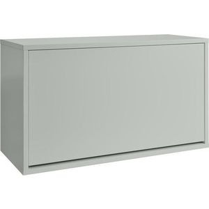 Šedomodrý výklopný/závěsný botník 70x30x40 cm – ReCollector obraz