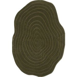 Tmavě zelený koberec 160x230 cm Pebble – ESTE obraz