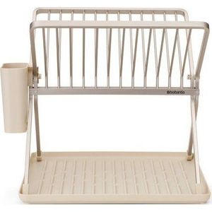 Béžový kovový dvoupatrový odkapávač 37x33 cm – Brabantia obraz