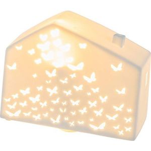 Bílá stolní světelná dekorace Butterfly – Ego Dekor obraz