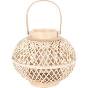 Bambusová lucerna (výška 24 cm) – Ego Dekor obraz