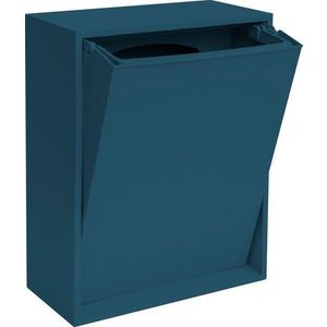 Modrý odpadkový koš na tříděný odpad/nástěnný z recyklovaného plastu Recycling Box – ReCollector obraz