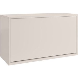 Světle šedý výklopný/závěsný botník 70x30x40 cm – ReCollector obraz
