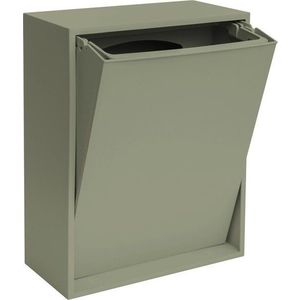 Šedozelený odpadkový koš na tříděný odpad/nástěnný z recyklovaného plastu Recycling Box – ReCollector obraz