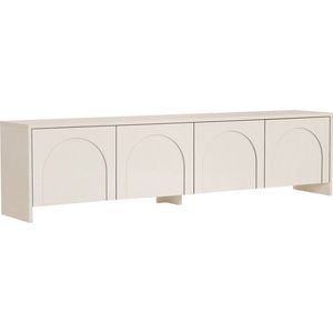 Krémový TV stolek 180x45x32 cm Aurelia – Kalune Design obraz