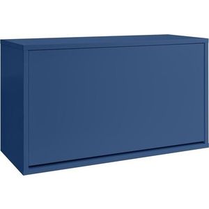 Modrý výklopný/závěsný botník 70x30x40 cm – ReCollector obraz