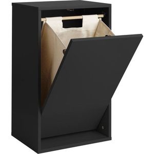 Černý nástěnný koš na prádlo Laundry Box – ReCollector obraz