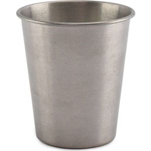 Kovový hrnek ve stříbrné barvě 300 ml Serve – BonBistro obraz