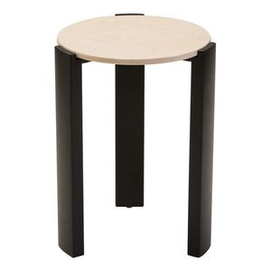 Kulatý odkládací stolek s mramorovou deskou ø 46 cm Palermo – Premier Housewares obraz