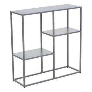 Šedý ocelový regál 80x81x26 cm Acero – Premier Housewares obraz