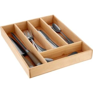 Dřevěný příborník do zásuvky v přírodní barvě 30 x 38 cm – Premier Housewares obraz