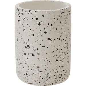 Krémový betonový kelímek na zubní kartáčky Mozie – Premier Housewares obraz