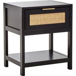 Černý noční stolek Sherman – Premier Housewares obraz
