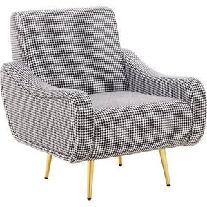 Černobílé křeslo Holli – Premier Housewares obraz