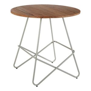 Kulatý jídelní stůl z jilmového dřeva ø 80 cm District – Premier Housewares obraz