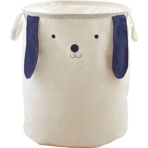 Bílý látkový dětský koš na hračky ø 39x48 cm Mimo Dog Face – Premier Housewares obraz