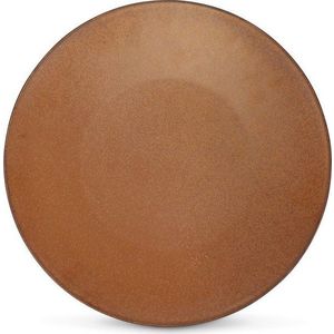 Hnědý porcelánový talíř ø 27 cm Ovio – BonBistro obraz