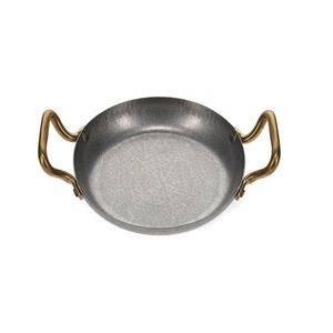 Servírovací kovový talíř ve stříbrné barvě ø 18 cm Serve – BonBistro obraz