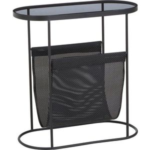 Odkládací stolek se skleněnou deskou 25x54 cm Trento – Premier Housewares obraz