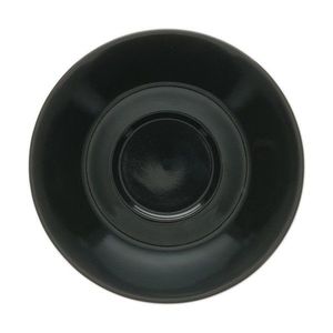 Černý porcelánový podšálek ø 15, 5 cm Barista – BonBistro obraz