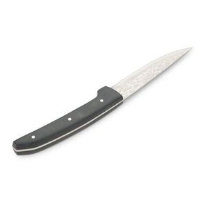 Černé/ve stříbrné barvě ocelové steakové nože v sadě 4 ks Carne – BonBistro obraz