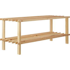 Botník z jedlového dřeva ve světle přírodní barvě 74x30x27 cm Parker – Premier Housewares obraz