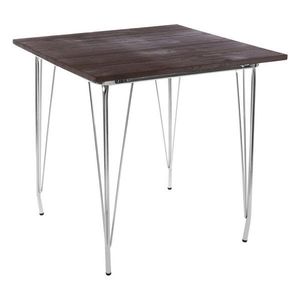 Jídelní stůl z jilmového dřeva ø 80 cm District – Premier Housewares obraz
