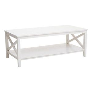 Bílý konferenční stolek 60x120 cm Heritage – Premier Housewares obraz