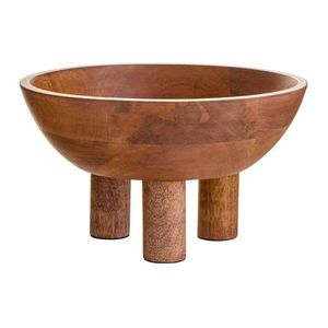 Dřevěná mísa v přírodní barvě ø 27 cm Kara – Premier Housewares obraz