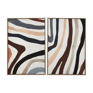 Obrazy v sadě 2 ks s rámem/na plátně 63x93 cm Astratto – Premier Housewares obraz