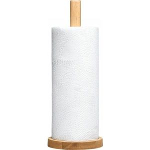 Dřevěný stojan na papírové utěrky v přírodní barvě ø 12 cm Soka – Premier Housewares obraz