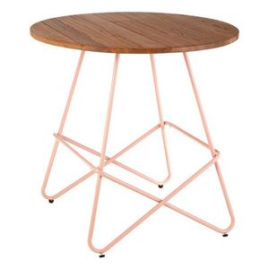Kulatý jídelní stůl z jilmového dřeva ø 80 cm District – Premier Housewares obraz