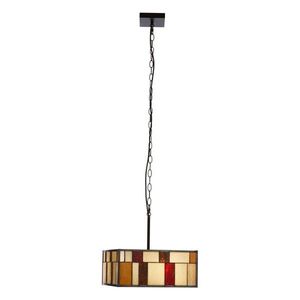 Kovové závěsné svítidlo se skleněným stínidlem Waldorf – Premier Housewares obraz