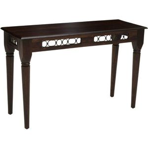 Konzolový stolek z masivu rosewood v tmavě přírodní barvě 45x120 cm Srina – Premier Housewares obraz