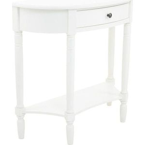 Bílý konzolový stolek z borovicového dřeva 32x93 cm Heritage – Premier Housewares obraz