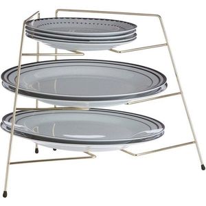 Kovová přídavná polička ve zlaté barvě 37x25 cm Rowan – Premier Housewares obraz